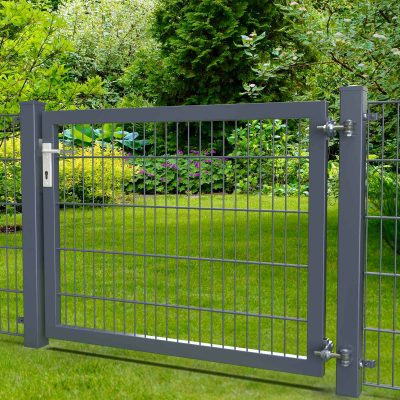 Doppelstabmatte, Gartentor